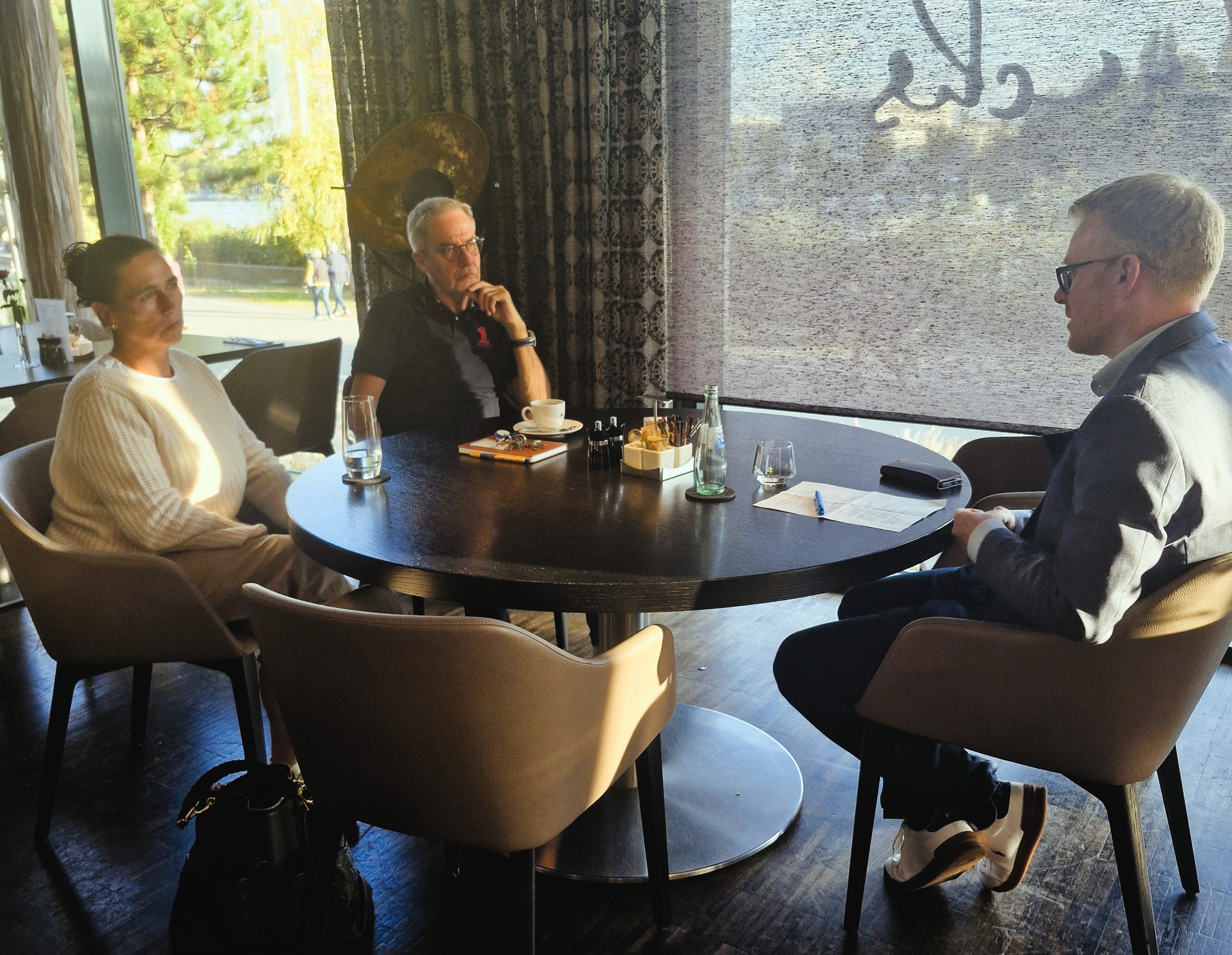 Meeting im Hotel 47° mit Patrick Konopka